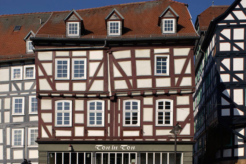 Abb. 51 | Historische Fachwerkfassaden in Marburg