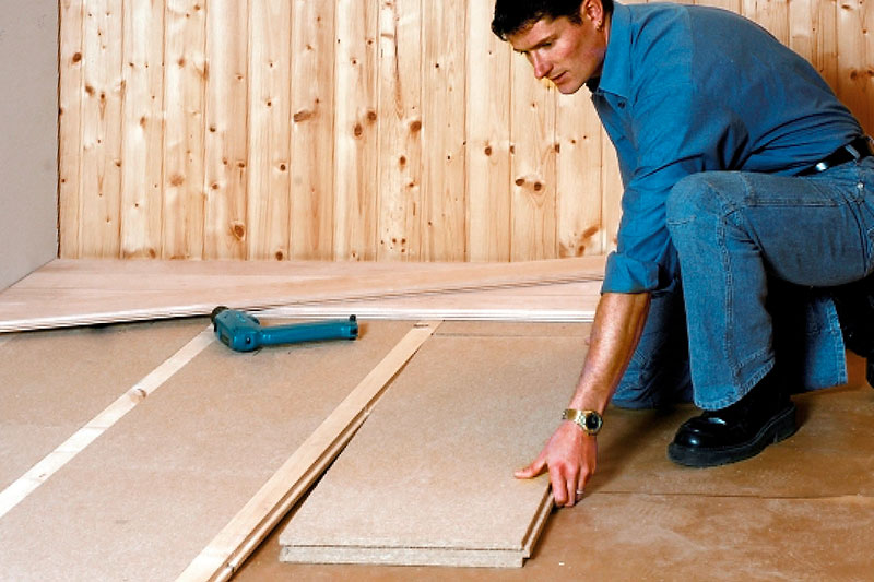 Anwendungsbereiche - > Holzfaserdämmung - > Boden und Decke